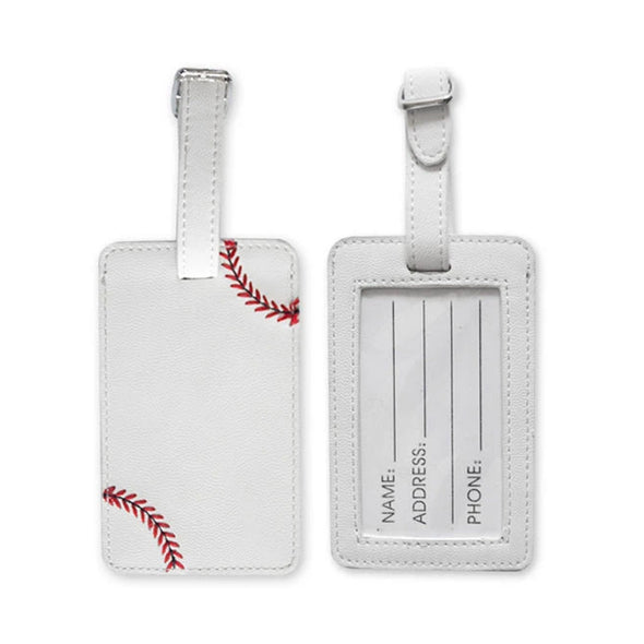 Zumer Sports Baseball Luggage Tag