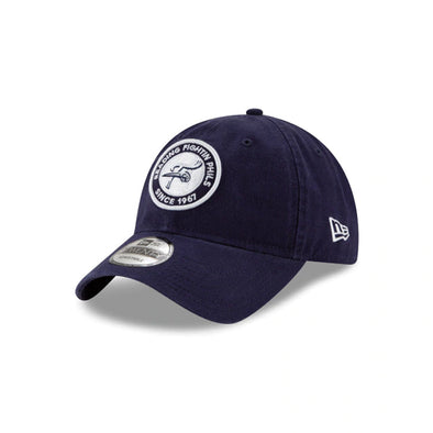 New Era 9Twenty Adjustbale Navy Circle Patch Hat