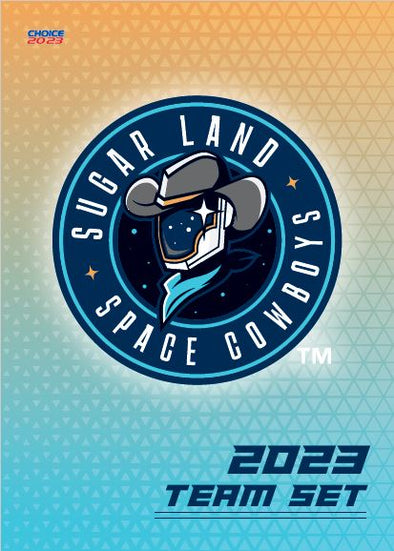 Sugar Land Space Cowboys Choice 2023 Team Card Set