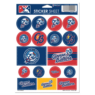 Cannon Ballers Sticker Sheet