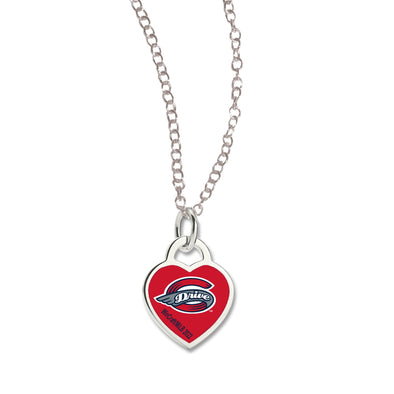 Greenville Drive Wincraft Heart Charm Necklace