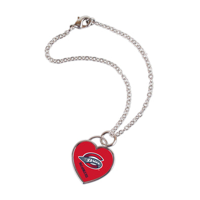 Greenville Drive Wincraft Heart Charm Bracelet