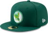 Greensboro Hornets Hometown Collection New Era 59FIFTY Green Fitted Cap