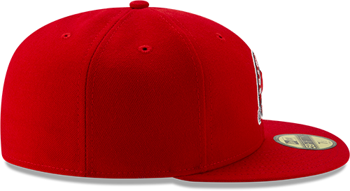 New Era Red Rochester Red Wings Authentic Collection Road 59FIFTY Fitted Hat