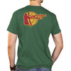 Miami Amigos Hometown Collection Retro Brand Green T-shirt