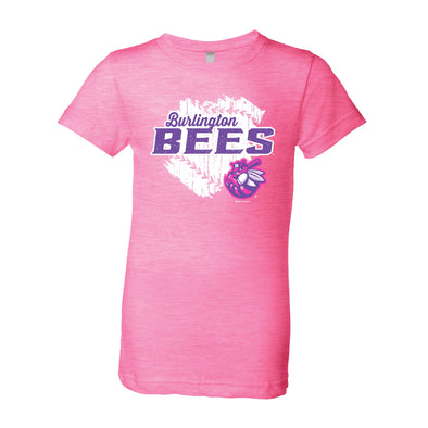 Burlington Bees Girls Pink Class Act Tee