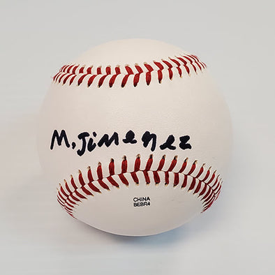 CT Tigers Marco Jimenez Signed Baseball