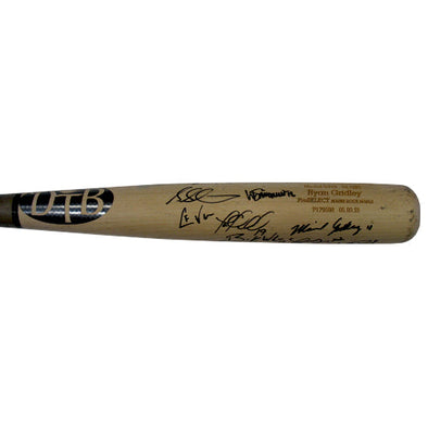 Lansing Lugnuts 2021 Team Autographed Official Game-Used Bat
