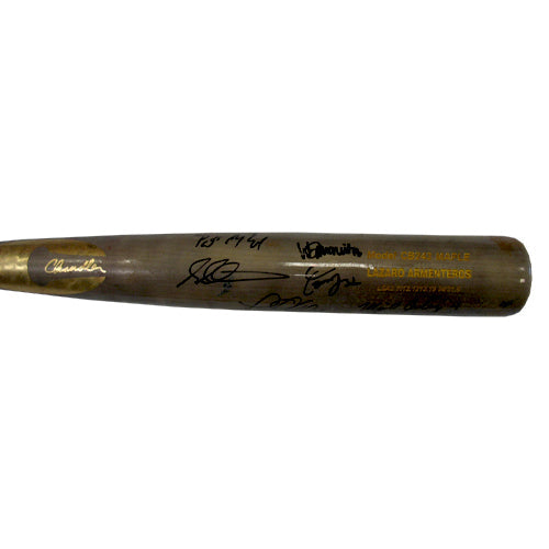 Lansing Lugnuts 2021 Team Autographed Official Game-Used Bat