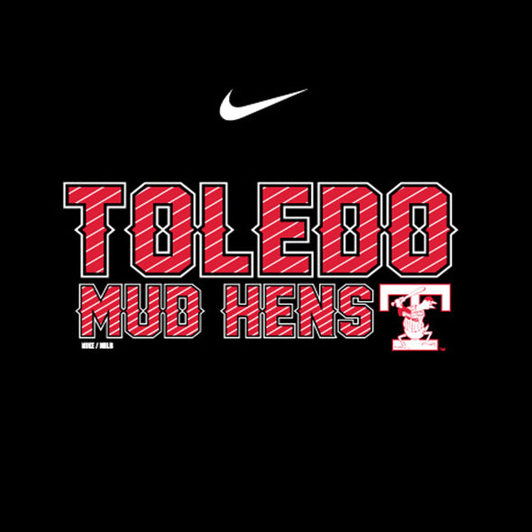 Toledo Mud Hens Black Nike Women's Cotton Long Sleeve T-shirt