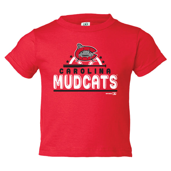 Carolina Mudcats Infant Red Exceptional Tee