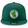 Greensboro Hornets Hometown Collection New Era 59FIFTY Green Fitted Cap