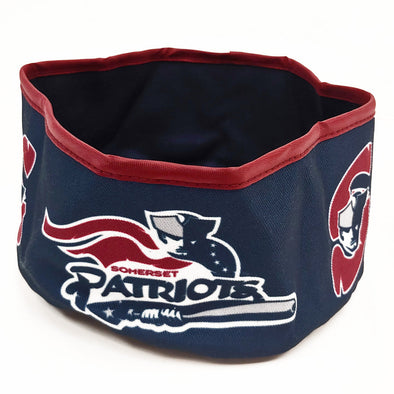 Somerset Patriots Collapsible Dog Travel Bowl