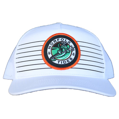 Norfolk Tides Outdoor Cap All White Mesh Hat