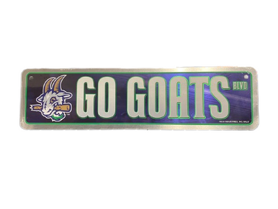 Hartford Yard Goats "Go Goats" Street Sign