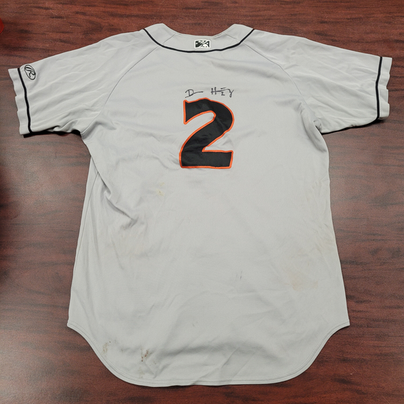 Rawlings Authentic Road Grey Jersey - Game Used & Autographed – Minor  League Baseball Official Store