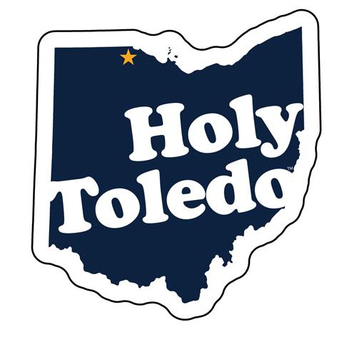 Holy Toledo Acrylic Magnet