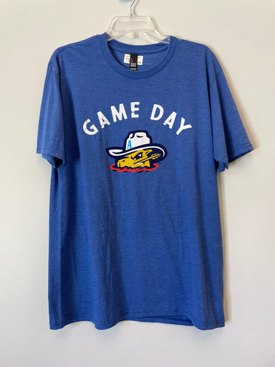 Amarillo Sod Poodles Royal Frost Game Day Tee