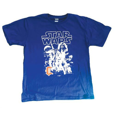 Connecticut Tigers Blue Star Wars Tee