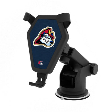 Peoria Chiefs Solid Wireless Car Charger