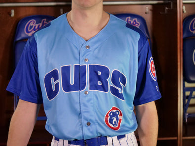 South Bend Cubs Authentic On Field Lt. Blue Jersey