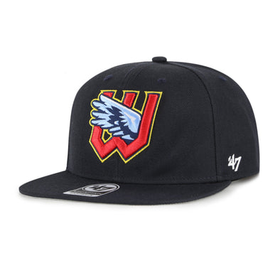  '47 Toronto Blue Jays Mens Womens MVP Adjustable Velcroback  Black White Hat : Sports & Outdoors