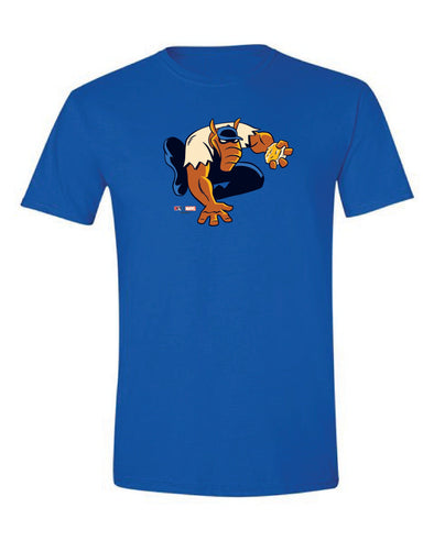 Montgomery Biscuits Marvel's Defender of the Diamond Youth Logo T-Shirt