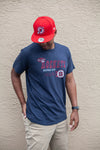 Roswell Rockets Hometown Collection Baseball Club '47 Navy T-shirt