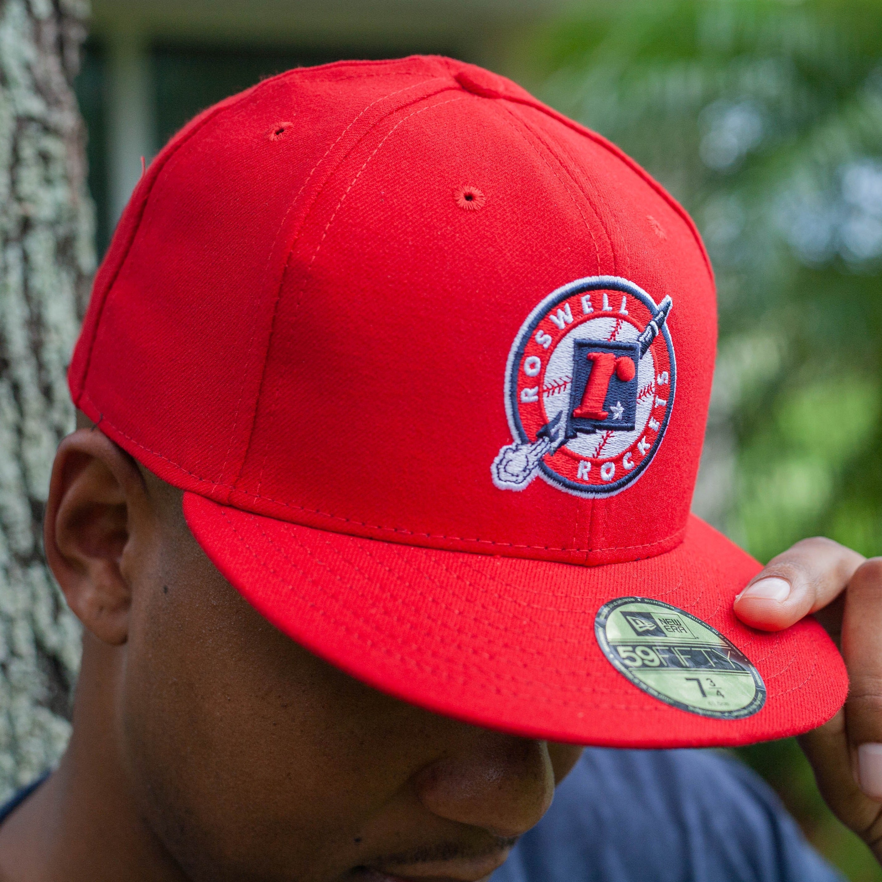 Roswell Rockets Hometown Collection New Era 59FIFTY Red Fitted Cap -