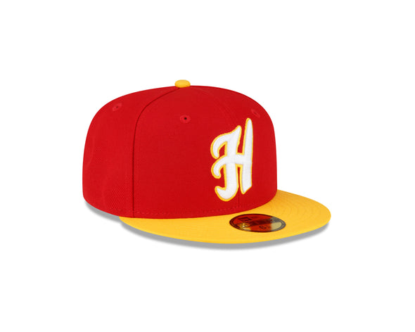 Hawaii Islanders Hometown Collection New Era 59FIFTY Yellow Fitted Cap