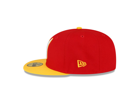 Hawaii Islanders Hometown Collection New Era 59FIFTY Yellow Fitted Cap