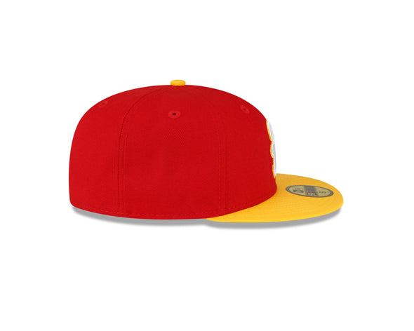 Hawaii Islanders Hometown Collection New Era 59FIFTY Yellow Fitted Cap