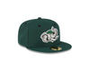 Modesto A's Hometown Collection New Era 59FIFTY Green / Yellow Fitted Cap
