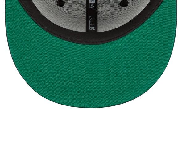 Modesto A's Hometown Collection New Era 59FIFTY Green / Yellow Fitted Cap