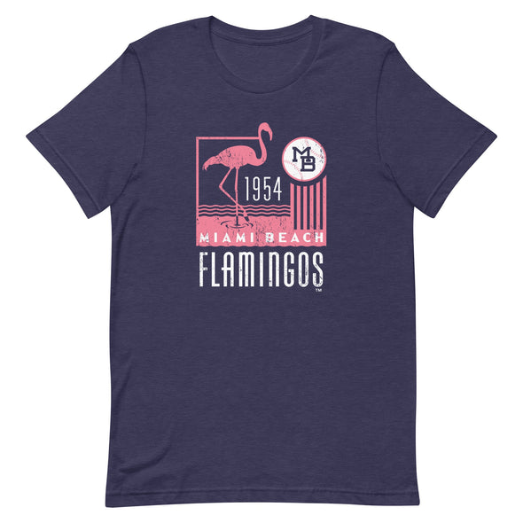 MiLB Hometown Collection Miami Beach Flamingos Adult Short Sleeve T-Shirt
