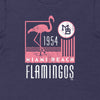 MiLB Hometown Collection Miami Beach Flamingos Adult Short Sleeve T-Shirt