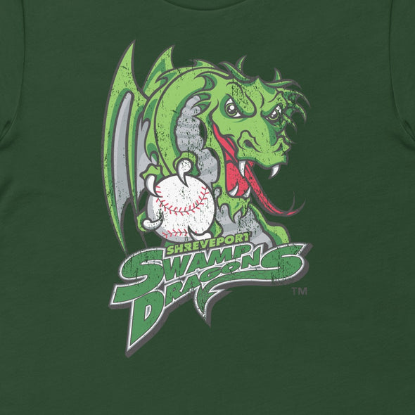 MiLB Hometown Collection Shreveport Swamp Dragons Adult Short Sleeve T-Shirt