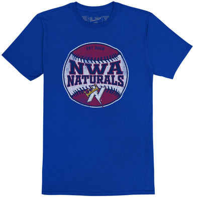 NWA Naturals Youth S/S Baseball Royal Tee