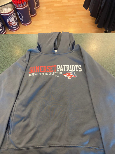 Youth Alleson Somerset Patriots Charcoal Hoodie