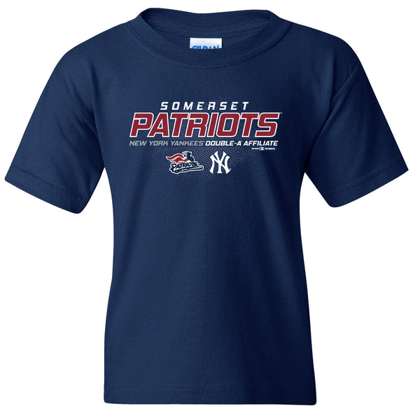 Somerset Patriots Youth Save Affiliate Tee