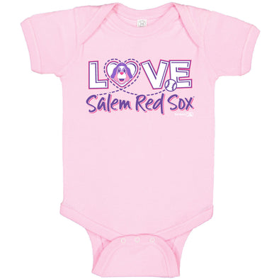 Salem Red Sox Bimm Ridder Vacation Infant Onesie