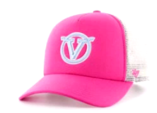 Visalia Rawhide Pink Truckers Snap Back Youth Cap