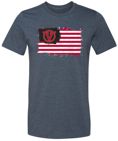 Rawhide V Vintage USA Flag Shirt