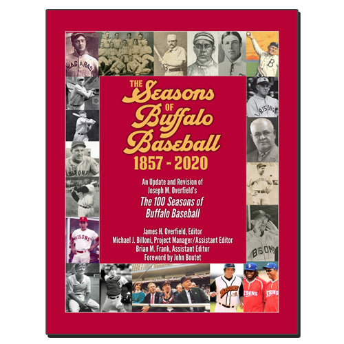 The Seasons of Buffalo Baseball (Hardcover Book)