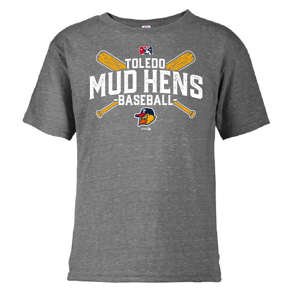 Toledo Mud Hens Medicine Juvenile Snow Heather T-shirt