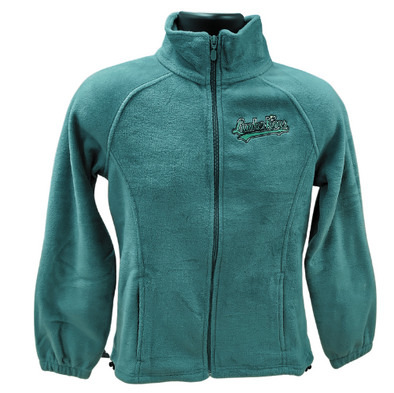 Women's Full-Zip Fleece Jacket - Green