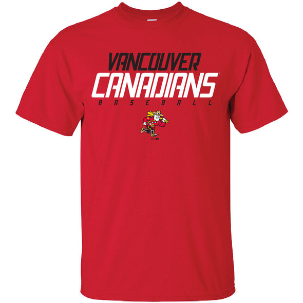 Vancouver Canadians Youth Mountie T Red