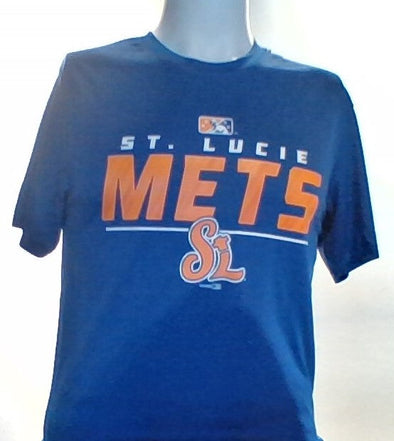 Mens Royal Blue St Lucie Mets T-Shirt