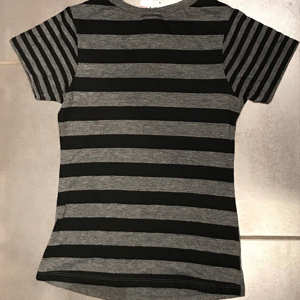 Vancouver Canadians Girl's Striped T Shirt