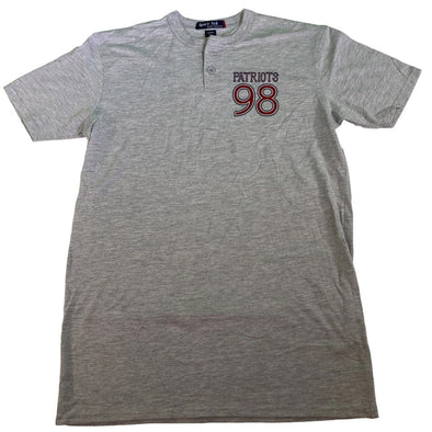 Somerset Patriots Youth Henley Grey